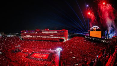 Memorial Stadium volleyball